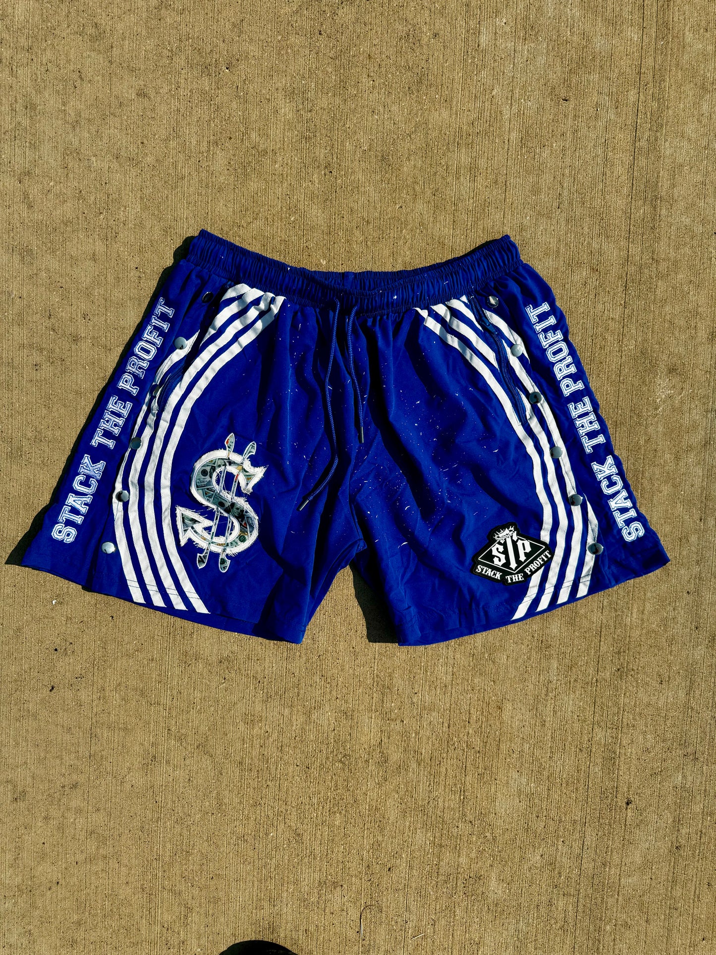 Money Shorts (blue)