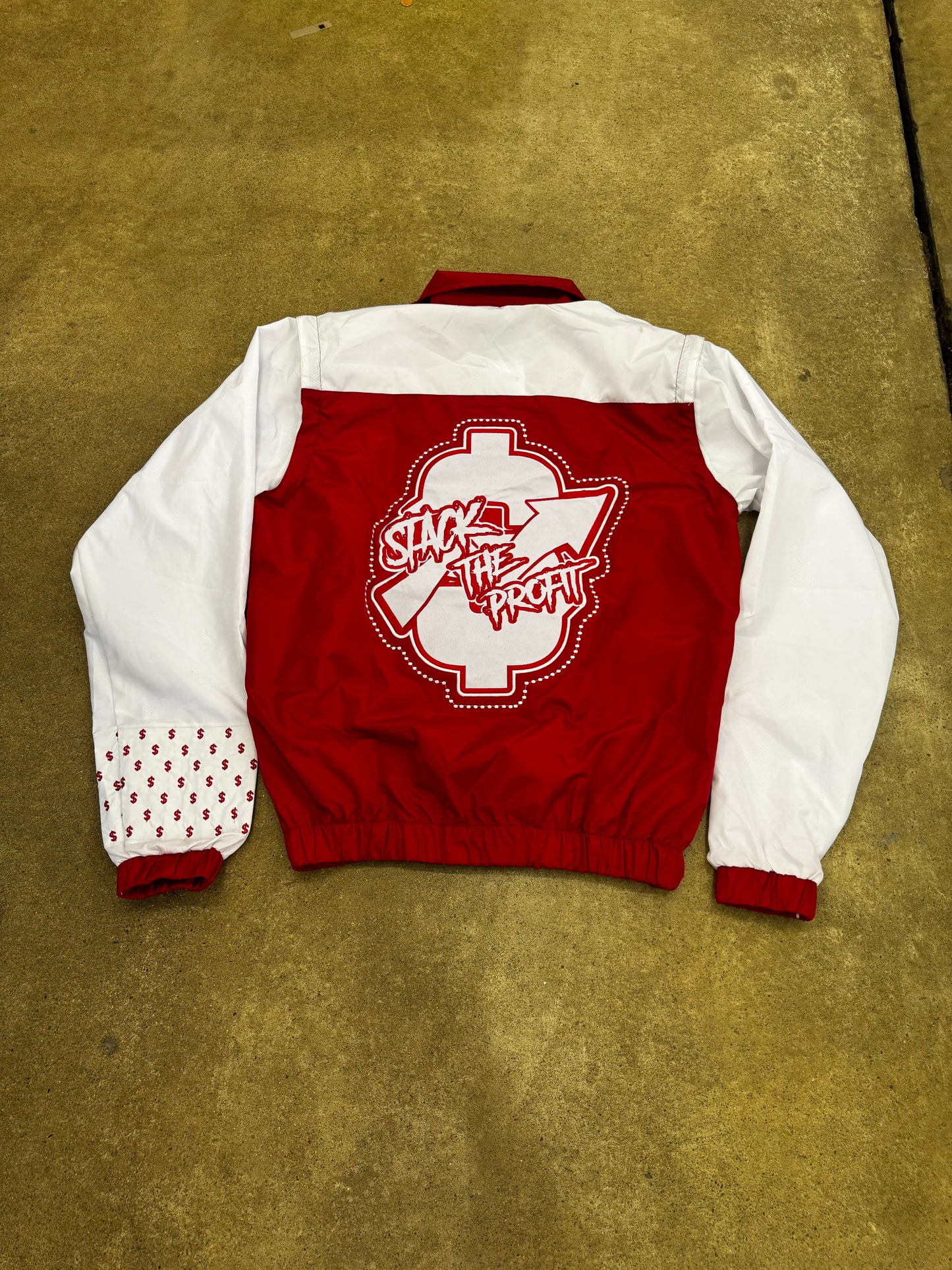 Red/White Signature Windbreaker Jacket