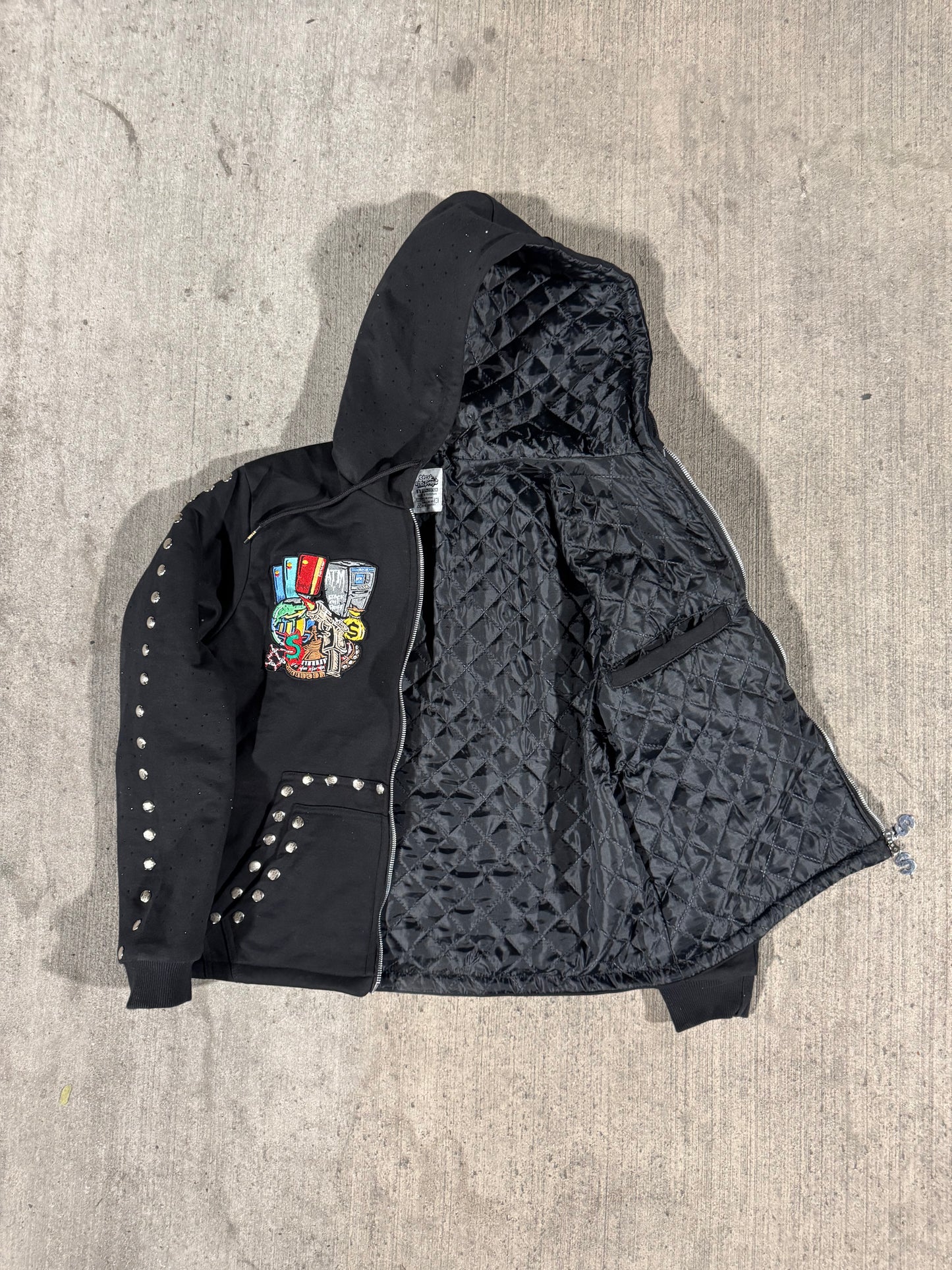 Profit Zip Up Jacket (Black)